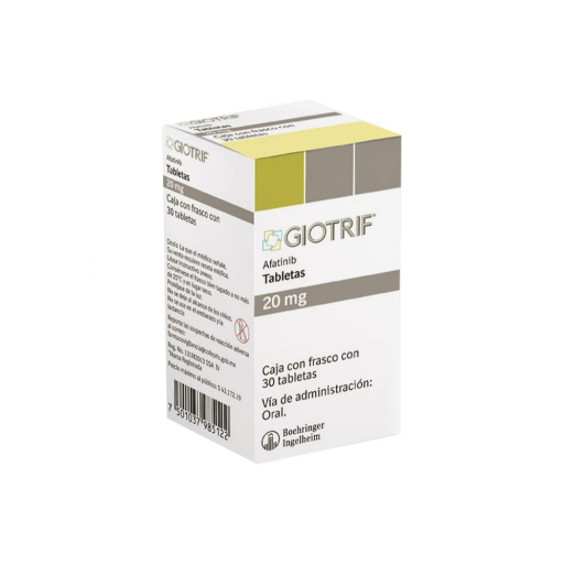 Giotrif 20 Mg Caja Con 30 Tabletas